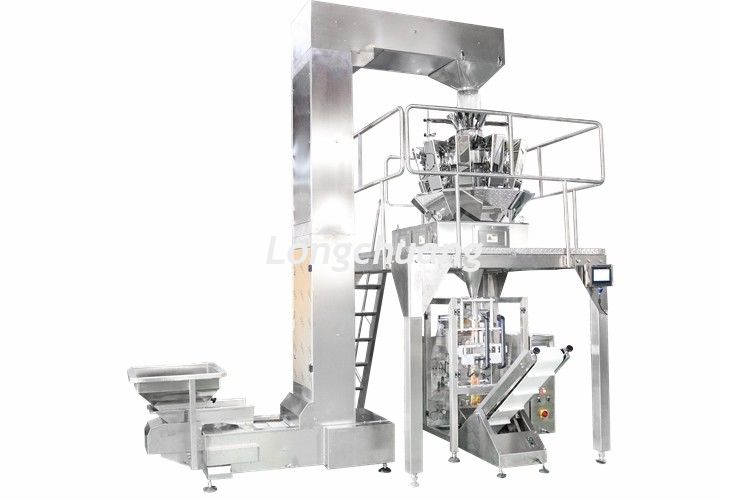 Multi Heads Weigher Food Packing Machine Stainless Steel 304 Material